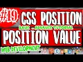 CSS POSITION PROPERTY BASIC - ADVANCE HTML CSS JAVASCRIPT LESSON 19