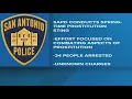Dozens of arrests made in San Antonio with effort to crack down on prostitution s say