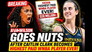A ja Wilson GOES NUTS After Caitlin Clark Becomes The HIGHEST Paid WNBA Player Ever