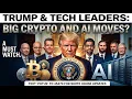 BREAKING Trump Unveils Massive Tech Crypto Strategy Live at the White House