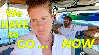 Escaping the Sea of Cortez (Calico Skies Sailing, Ep 201)