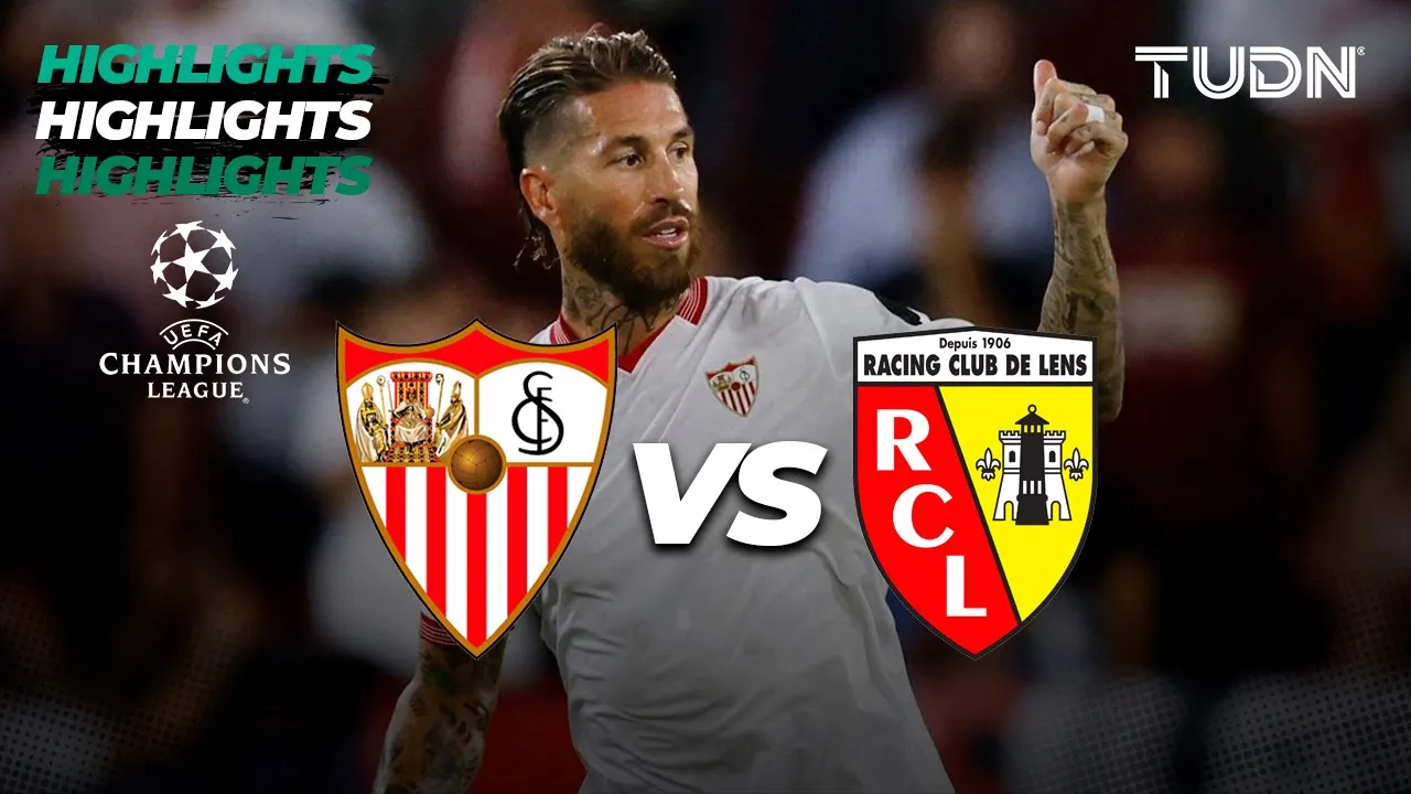 Sevilla vs Lens - HIGHLIGHTS | UEFA Champions League 2023/24 | TUDN