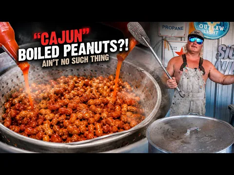 We Made "Cajun" Boiled Peanuts!