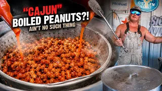 We Made "Cajun" Boiled Peanuts!