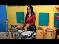 CON LA PUNTA DEL PIE - SONORA GLORIA MATANCERA (Timbales Interpretation Elisabeth Timbal)