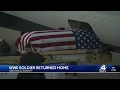 WWII soldier s remains returned home