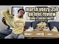 Adidas Yeezy Boost 350 v2 Marsh On Feet Review FX9034