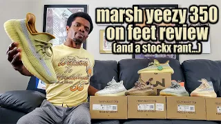 Adidas Yeezy Boost 350 v2 Marsh On Feet Review FX9034