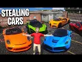 Stealing Cars From Police Impound in GTA