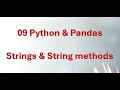 09 Python Pandas - Mastering Python Strings