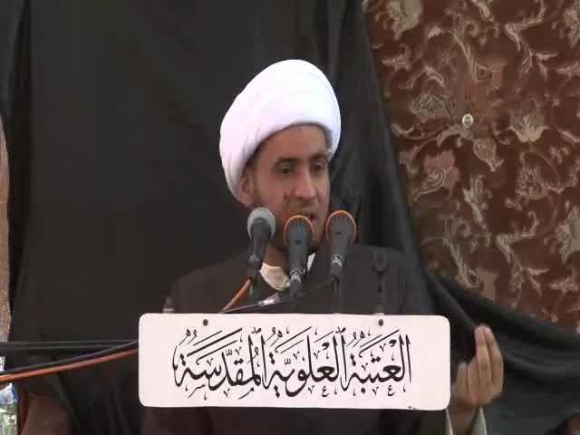 ⁣علاقة التشيع ببغداد .الشيخ سلام العسكري في العتبة العلوية المقدسة سنة 1435 هـ