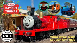 Day Out With Thomas NSW Rail Museum - August 22nd 2026