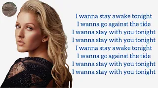 ellie goulding tides lyrics video 