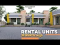 Rental Units Design For Small Plot One Bedroom and Studio House Tour