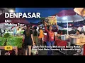 DENPASAR, Bali After Rain Evening Walk Around Busy Badung Market Area | Bali Walking Tour [4K/60fps]