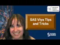 SAS Viya Quick Tips How to Save Data Into a CAS Library with Code