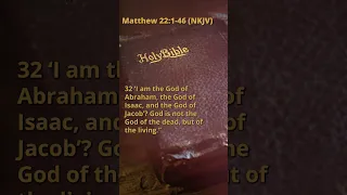 Matthew Chapter 22 and 23 NKJV