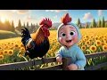 Download Lagu Rooster Song For Baby | Nursery Rhymes for Kids | Baby Songs and Fun Learning Videos