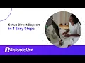 How To Setup Direct Deposit