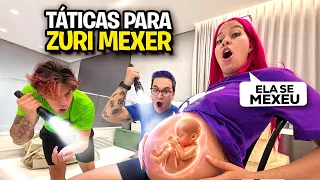 A ZURI MEXEU PELA PRIMEIRA VEZ COM TESTES CASEIROS *deu ruim ?