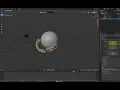 Orbit text around sphere tutorial