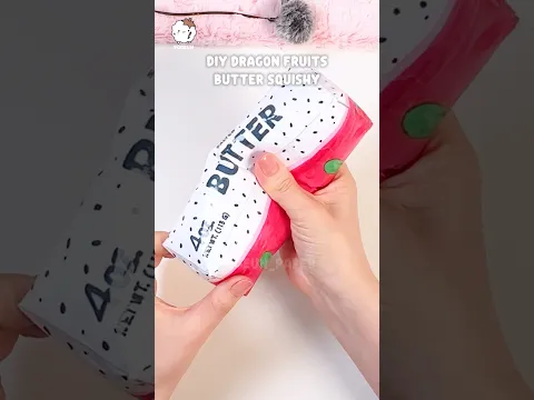 Dragon Fruits Viral Butter Squishy DIY🩷💚