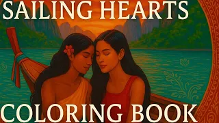 Thai GL Series Couples Coloring Book The Art of Queer Love