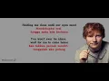 Download Lagu Ed Sheeran- Photograph | Lirik dan Terjemahan