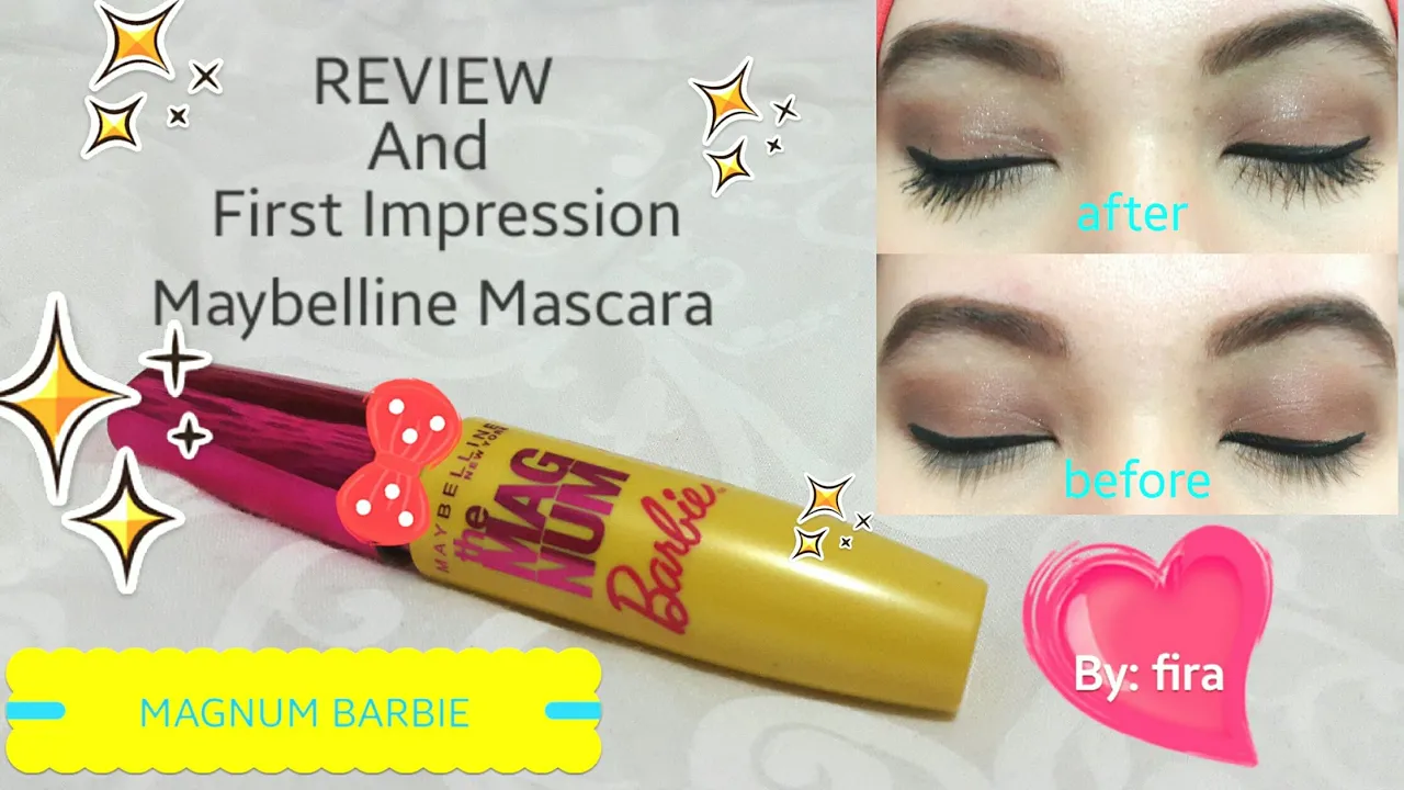 RIVEW MASKARA MAYBELLINE MAGNUM VOLLUME EXPRESS WATERPROOF. 