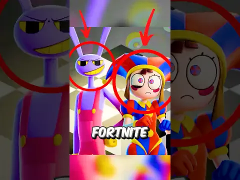 ¡TODO EL CONTENIDO DE DIGITAL CIRCUS EN FORTNITE! 😱🎪 #fortnite #tadc #theamazingdigitalcircus