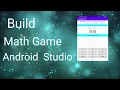 How to build Math Game in Android Studio Android Studio Tutorial Build Game Busy Coder 2020
