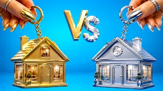 توأم الذهب ضد الفضة / تحدي اللون الواحد!