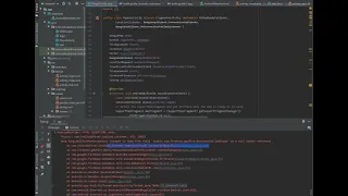 NullPointerException error on an Android project