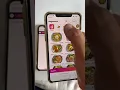 Restaurant self ordering system menu