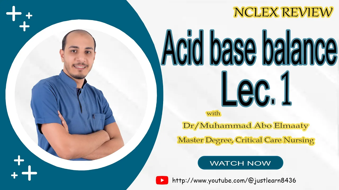 Nursing ǁ Acid base balance ǁ introduction