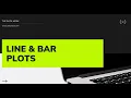 Line and Bar Plot in Python Part