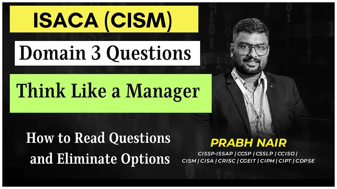Crack CISM Domain 3 with These Expert Practice Qs Part 1