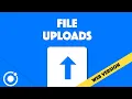How to upload files to a server with Ionic