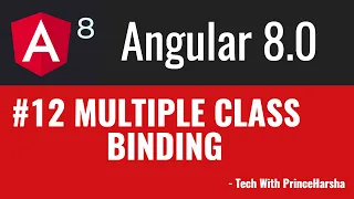 12 Angular 8 Tutorials - Multiple Class Binding