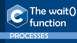 Waiting for processes to finish using the wait function in C
