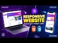 Make a Beautiful Responsive Website Using Bootstrap CSS3