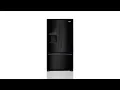 Maytag 24 7-cu ft French Door Refrigerator with Ice Maker Black