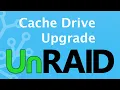 How to upgrade cache drive or cache pool on unRaid - unRaid Miniseries 1