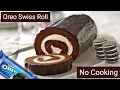 Download Lagu No Bake Oreo Chocolate Sushi| Only 2 ingredients Swiss Roll Fireless recipe without Egg,Butter,Cream
