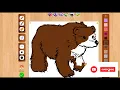 Brown Bear Colouring by Jennifer