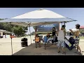CORE EQUIPMENT 13x13 Center Push Eaved Shelter Auvent Gazebo