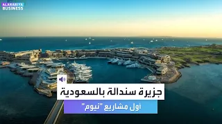 أول مشاريع مدينة نيوم العملاقة جزيرة سندالة 