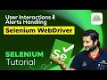 Master User Interactions and Alerts Handling in Selenium WebDriver Selenium Tutorial in Tamil