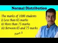 Probability of Normal distribution simple and good example PART-1