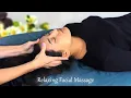 Instant Jaw Face Relief Massage Therapy for Glowing Skin Ultra Relaxing Face Massage w Tessa